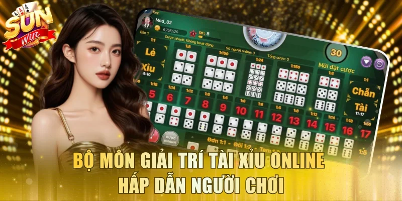 Bộ môn giải trí Tài xỉu online hấp dẫn người chơi