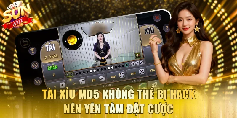 Tài Xỉu MD5 không thể bị hack nên yên tâm đặt cược