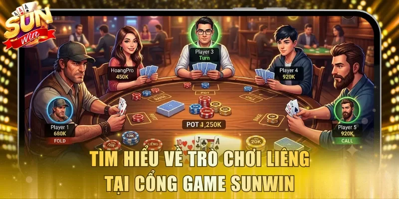 Tìm hiểu về trò chơi Liêng tại cổng game Sunwin